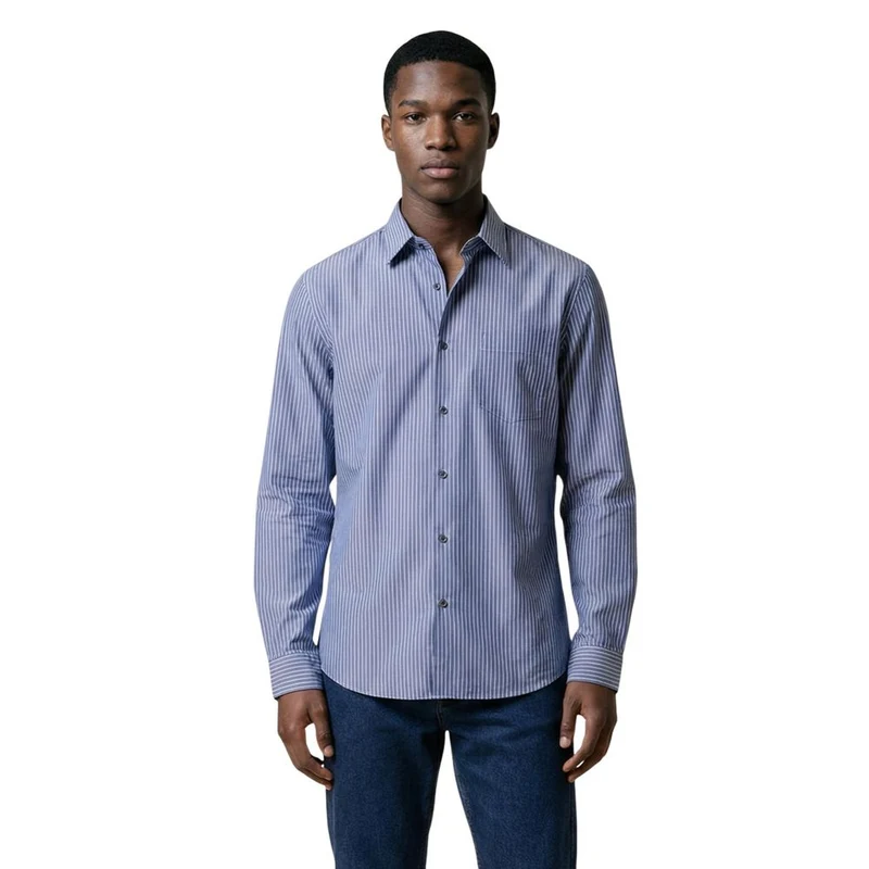 Armani Exchange Bicolor Cotton Dress Shirt IT46 | M