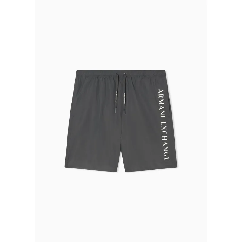 Shorts De Banho Cinza - M