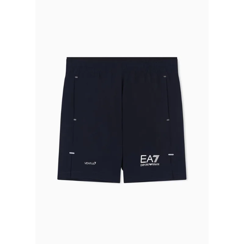 Shorts Tennis Pro em Tecido Técnico VENTUS7 Azul Marinho - L
