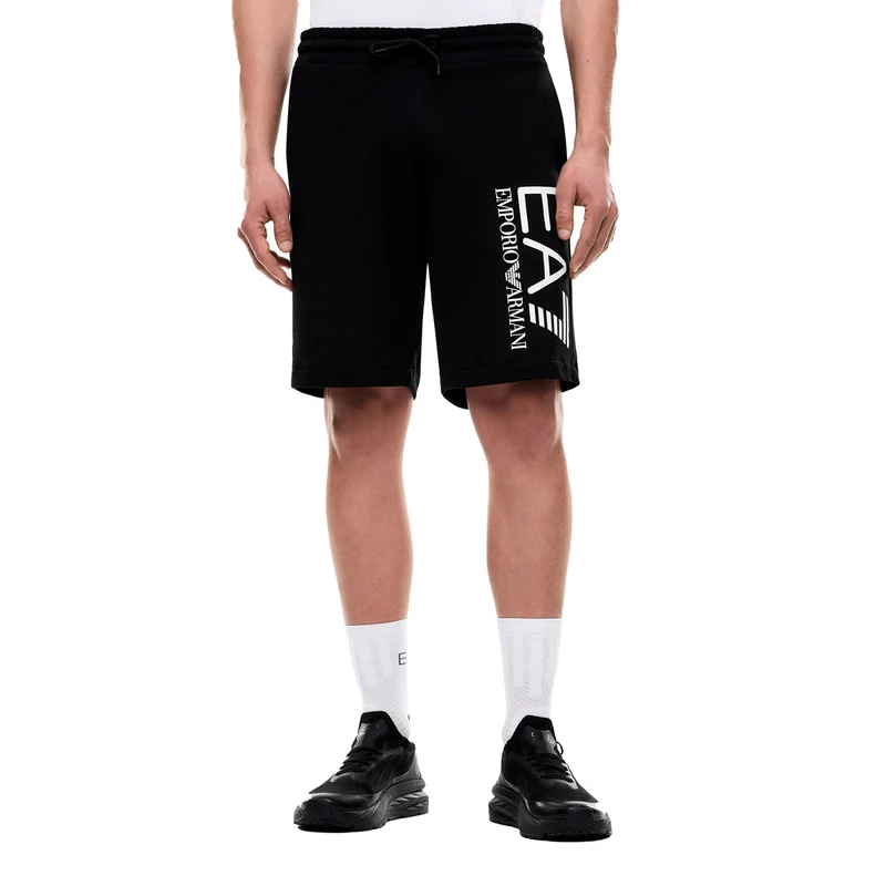 Shorts Uomo Emporio Armani 7 Core Identity Nero Bianco XL