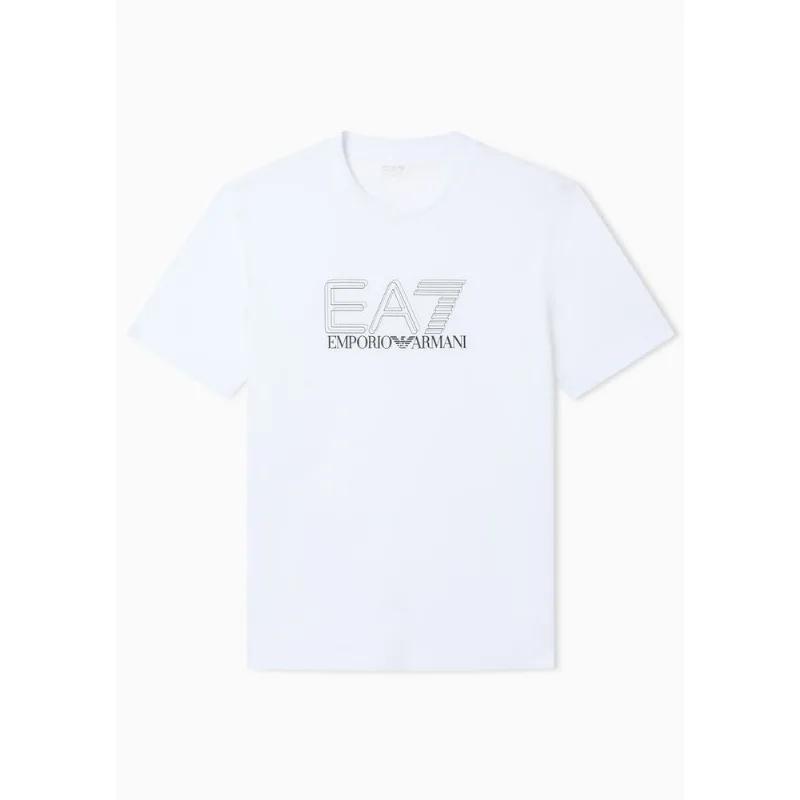 Camiseta Regular Fit Visibility de Gola Redonda Branco - L