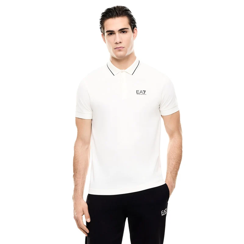 Emporio Armani 7 Polo Mini Piquet Stretch Core Identity M