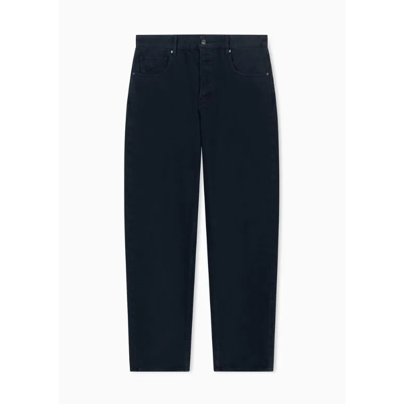 Calça Jeans Modelagem Solta Azul Marinho - 32 US - 42 BR