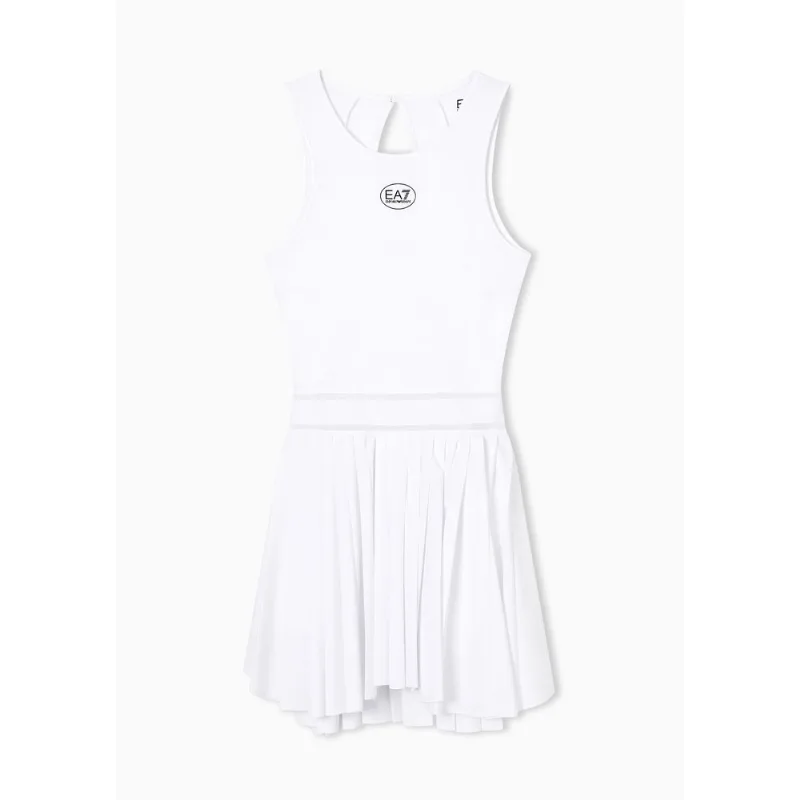 Vestido Esportivo com Shorts Branco - M
