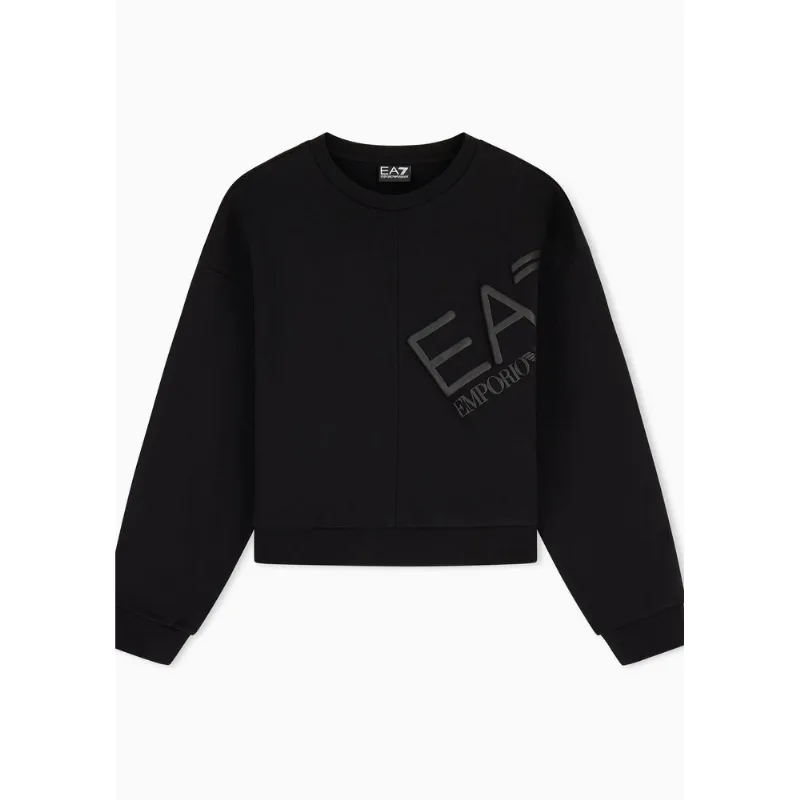 Moletom Logo Series em Malha Jersey Preto - M