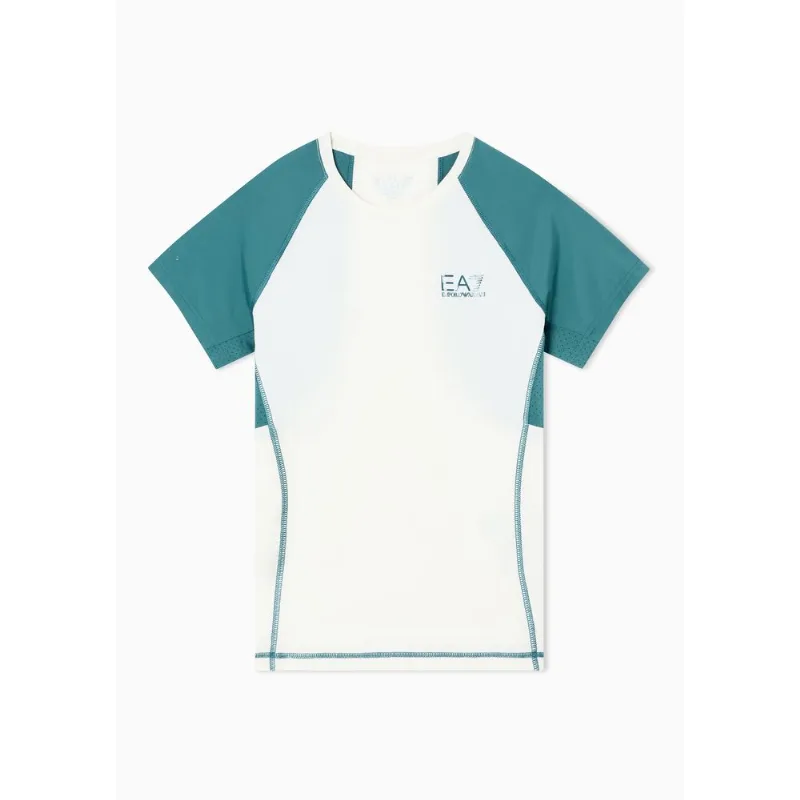 Camiseta Tennis Pro VENTUS7 Verde Água/Branco - L