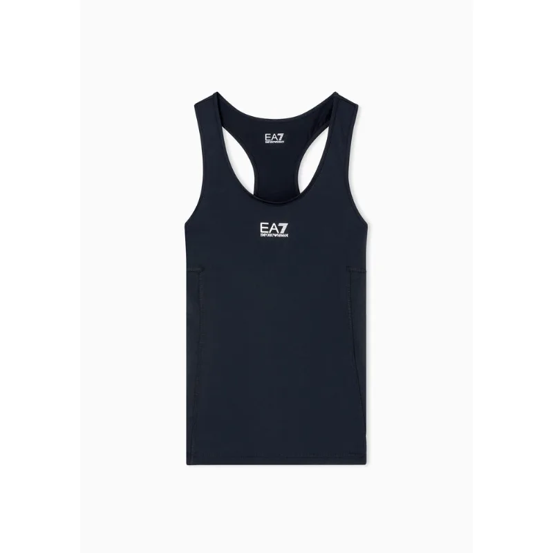 Regata Esportiva em Jersey Técnico Preto - L