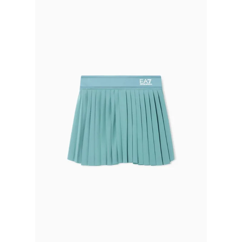 Minissaia Tennis Pro em tecido técnico Ventus7 Verde Água - S