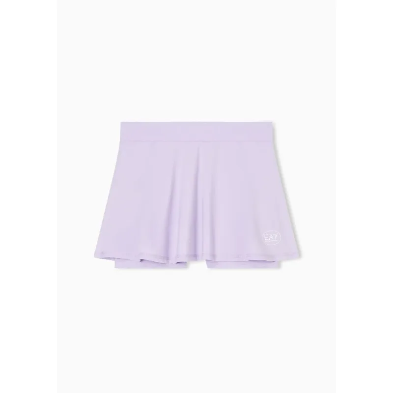 Minissaia Tennis Pro em Tecido Técnico com Stretch Lavanda - L