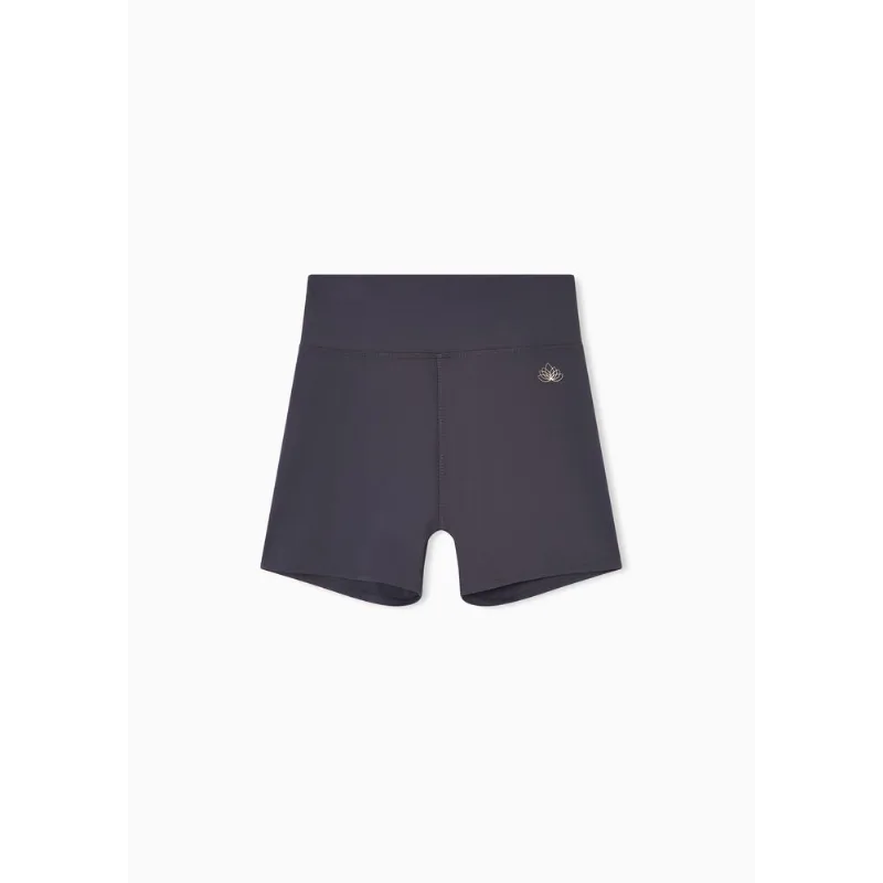Shorts Esportivo em Jersey Técnico com Elastano Cinza - L