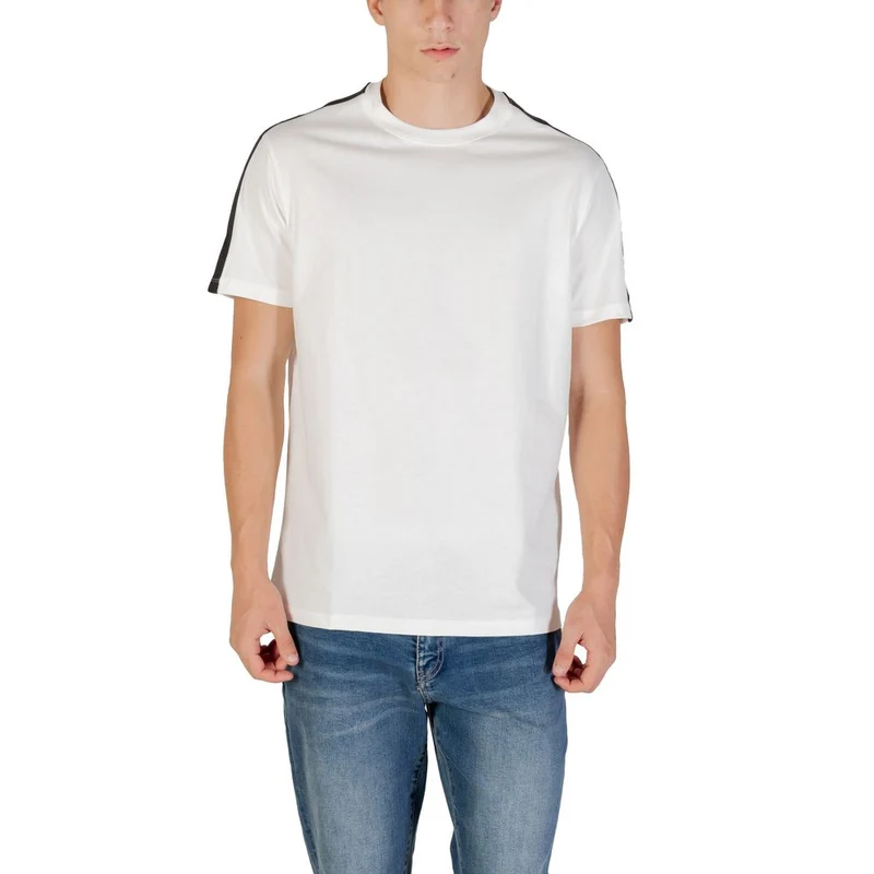 Armani Exchange Cream Cotton T-Shirt IT54 | XXL