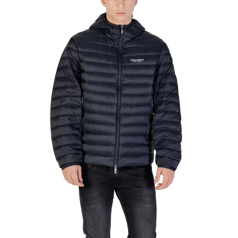 Armani Exchange Blue Polyamide Shell Jacket IT52 | XL