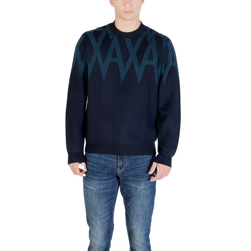 Armani Exchange Black Marabou Sweatshirt IT44 | S