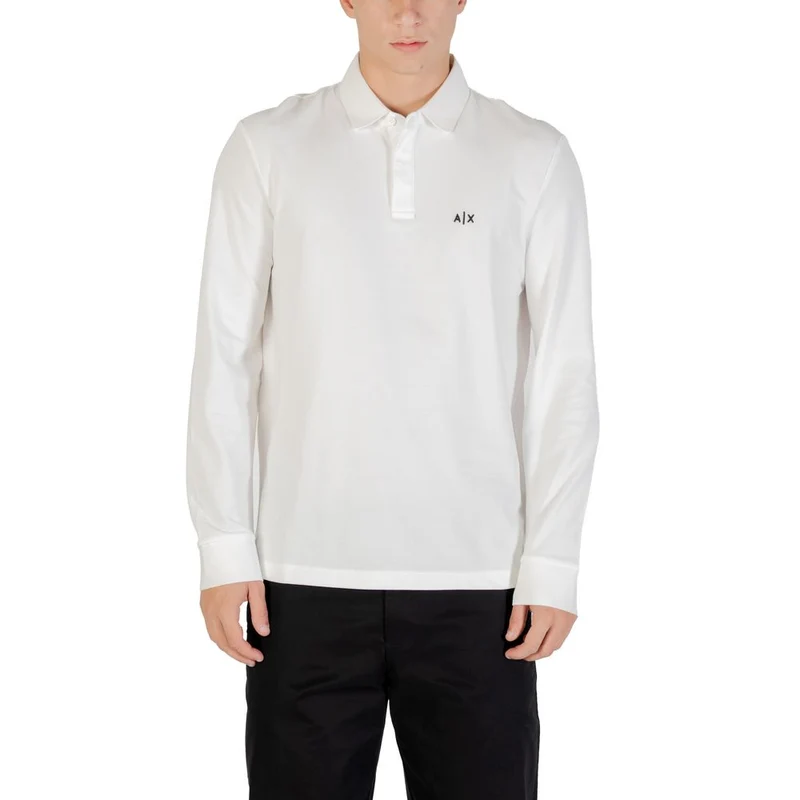 Armani Exchange Cream Cotton Long Sleeve T-Shirt IT54 | XXL