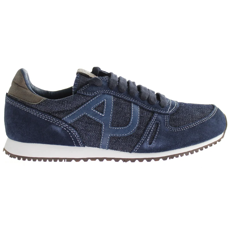 Armani Jeans Denim Blue Mens Trainers 6.5