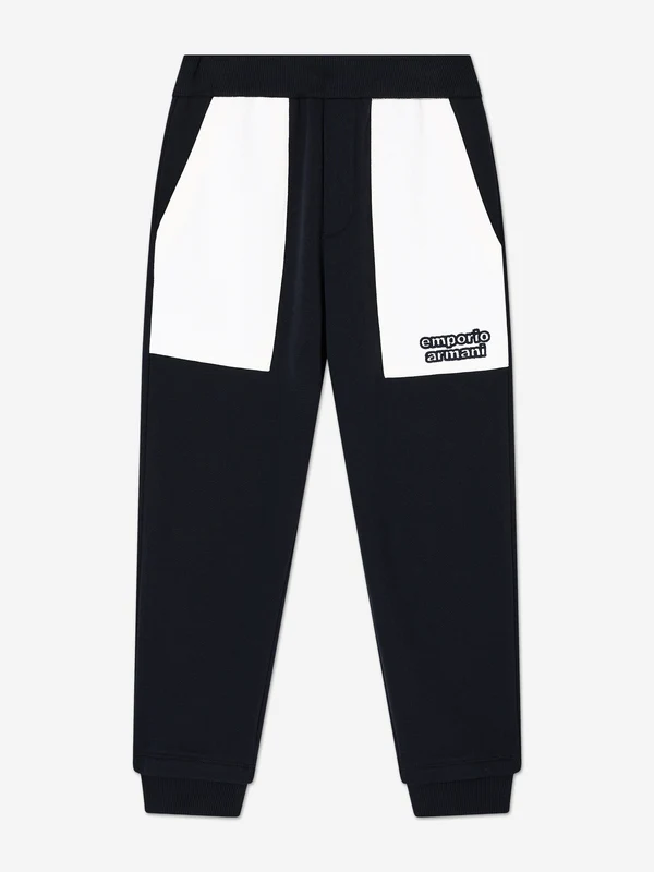 Emporio Armani Boys Utility Trousers in Navy Navy / 5 Yrs