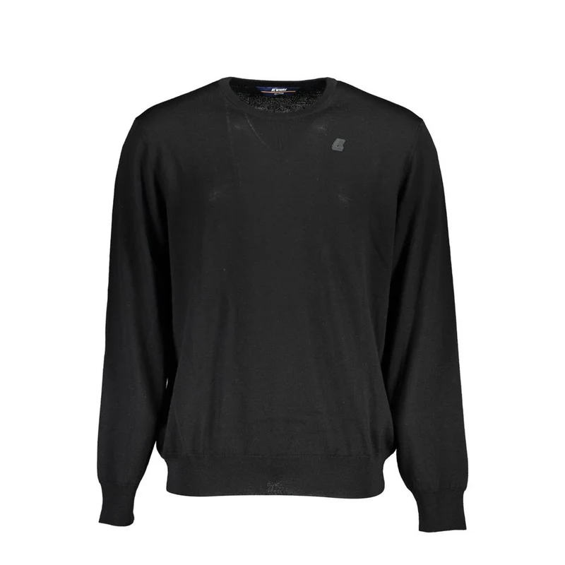 K-WAY Black Wool Mens Sweater XL