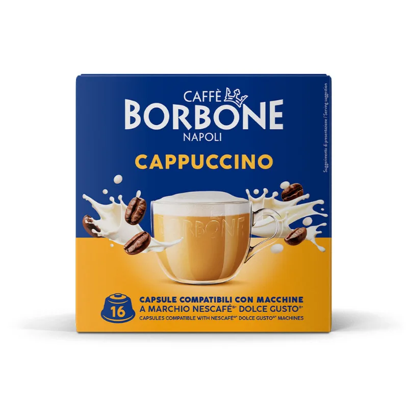 Capsulas Dolce Gusto Capuccino X 16 Un Borbone