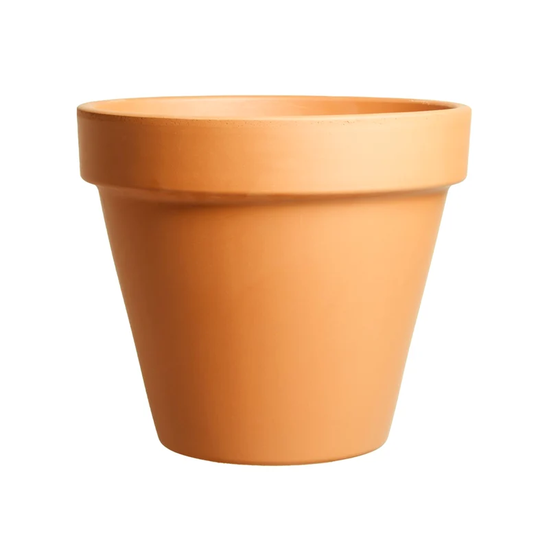 Vaso in terracotta per fiori e piante da esterno 11.5 x h 11 cm