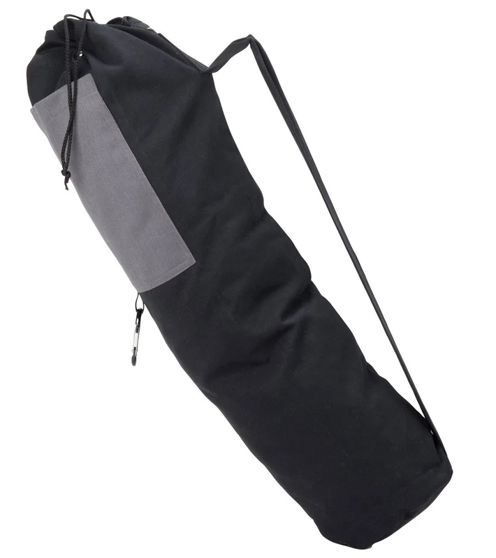 Hugger Mugger Big Tote Yoga Mat Bag Black