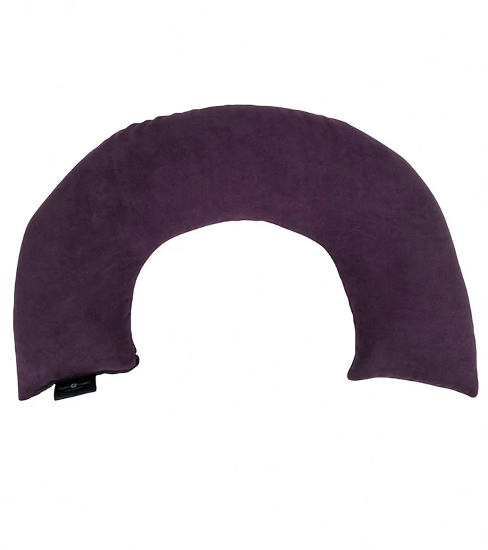 Hugger Mugger Peachskin Yoga Neck Pillow Plum