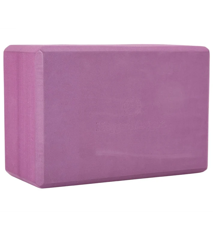 Hugger Mugger Recycled 4" Foam Yoga Block Orchid
