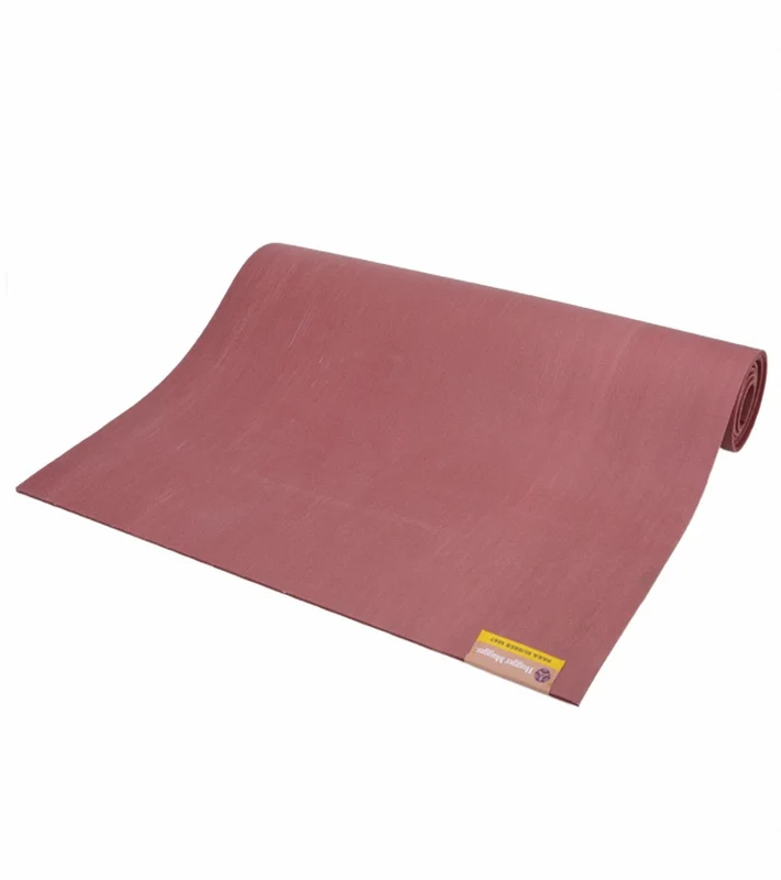 Hugger Mugger Para Rubber Grip Yoga Mat 70" 5mm Extra Thick Tropical