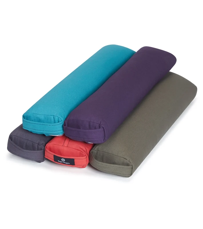 Hugger Mugger Pranayama Solid Yoga Bolster Celery