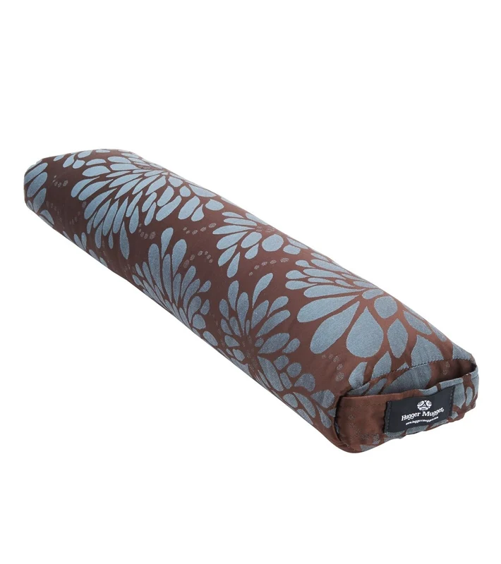 Hugger Mugger Pranayama Printed Yoga Bolster Bark Posey