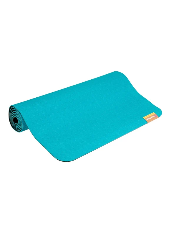 Hugger Mugger Earth Elements Eco Yoga Mat 72" 5mm Teal Onyx