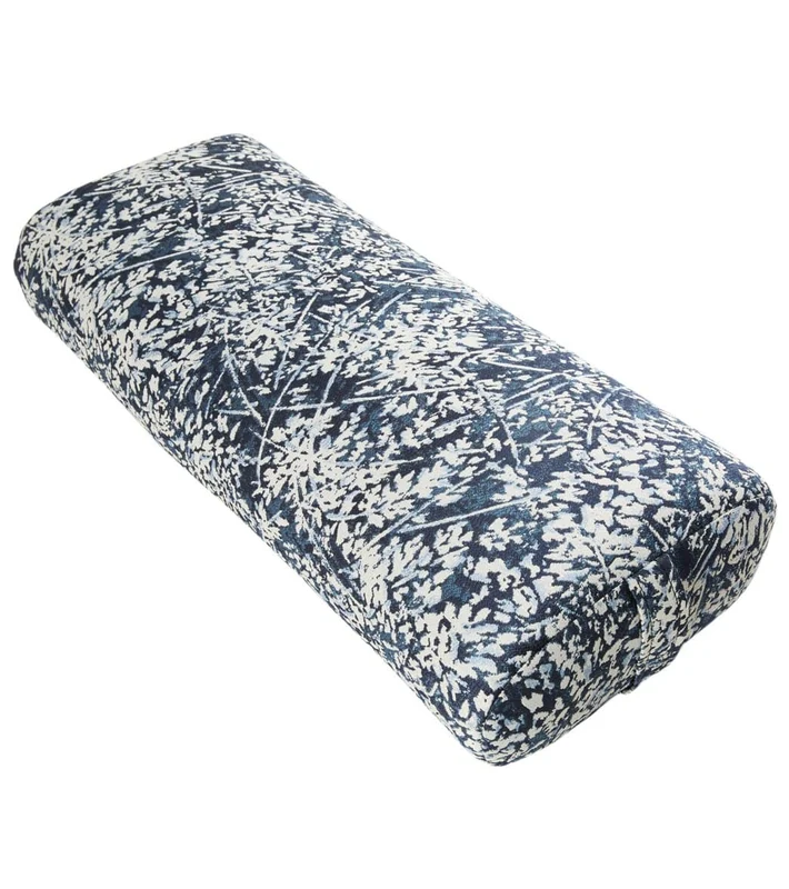 Hugger Mugger Standard Printed Yoga Bolster Midnight Flurry