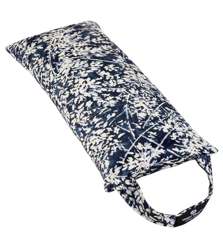 Hugger Mugger Sukasana Printed Yoga Meditation Cushion Midnight Flurry