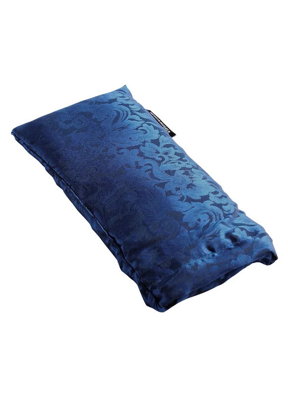 Hugger Mugger Silk Yoga Eye Pillow - Beads Indigo