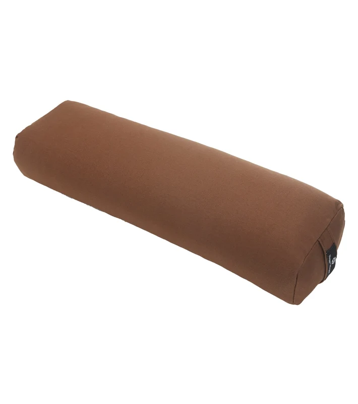 Hugger Mugger Junior Solid Yoga Bolster Brown
