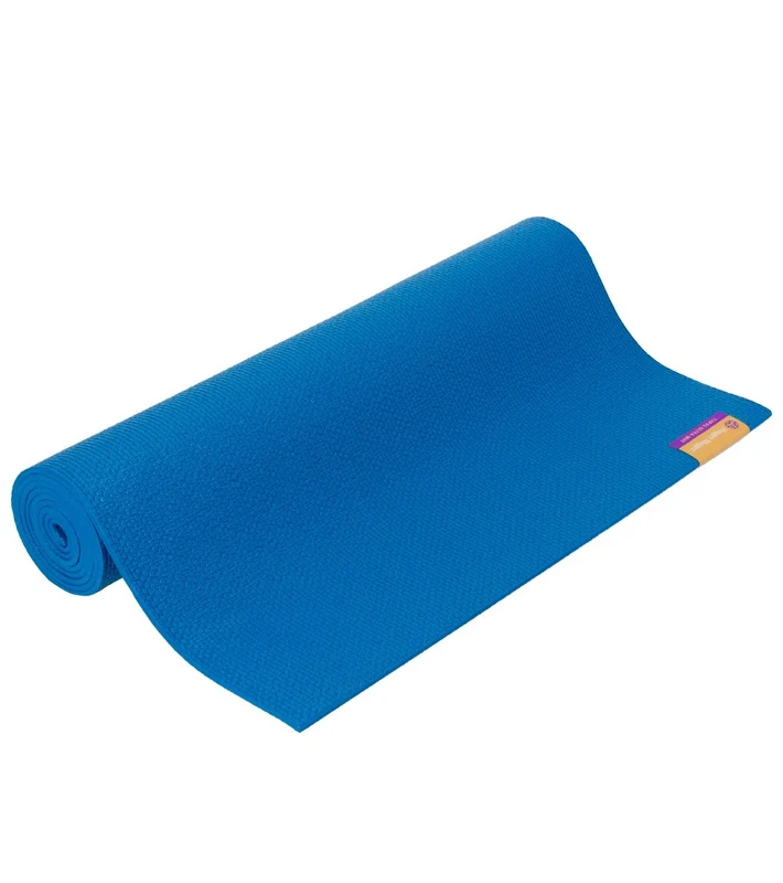 Hugger Mugger Tapas Ultra Long Yoga Mat 74" 6mm Extra Thick Indigo