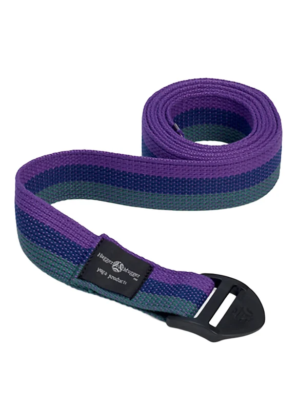 Hugger Mugger 8' Cotton Cinch Yoga Strap Multi