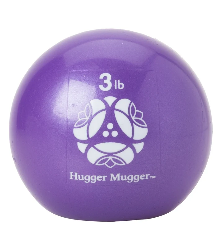Hugger Mugger Power Weight Ball 3 lbs Purple