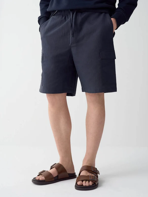 BERMUDA CARGO LINO COTONE 46