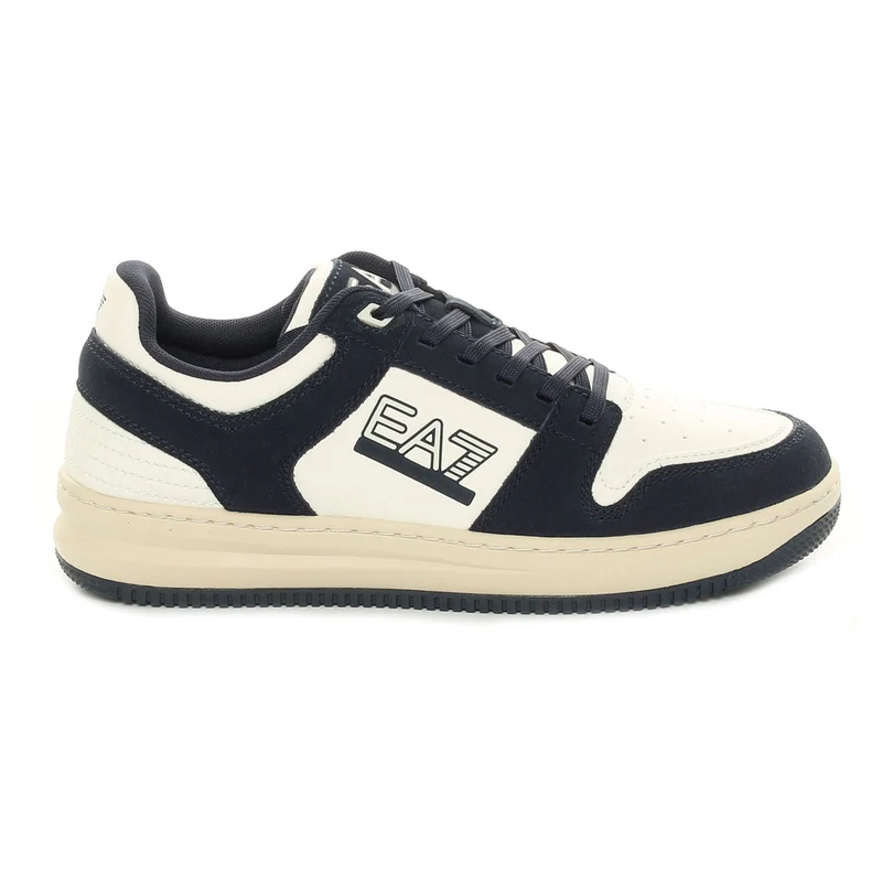 Sneakers Emporio Armani 7 Slasher Bianco Nero 44 2/3