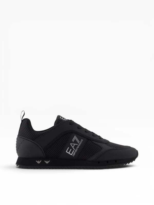 EA7 Sneaker Bassa Uomo - 7X000337AF18613 Triple Black/Silver 42