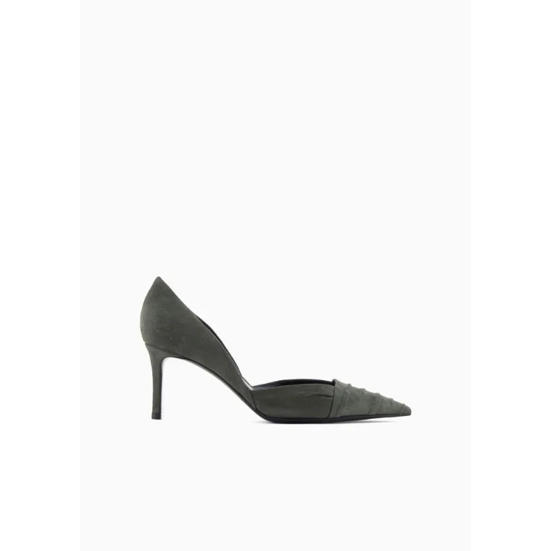 Scarpin em Couro Verde Claro - 39 IT - 38 BR