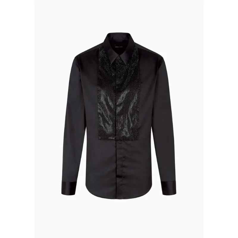 Camisa de Tecido Preto - 42 IT - 52 BR