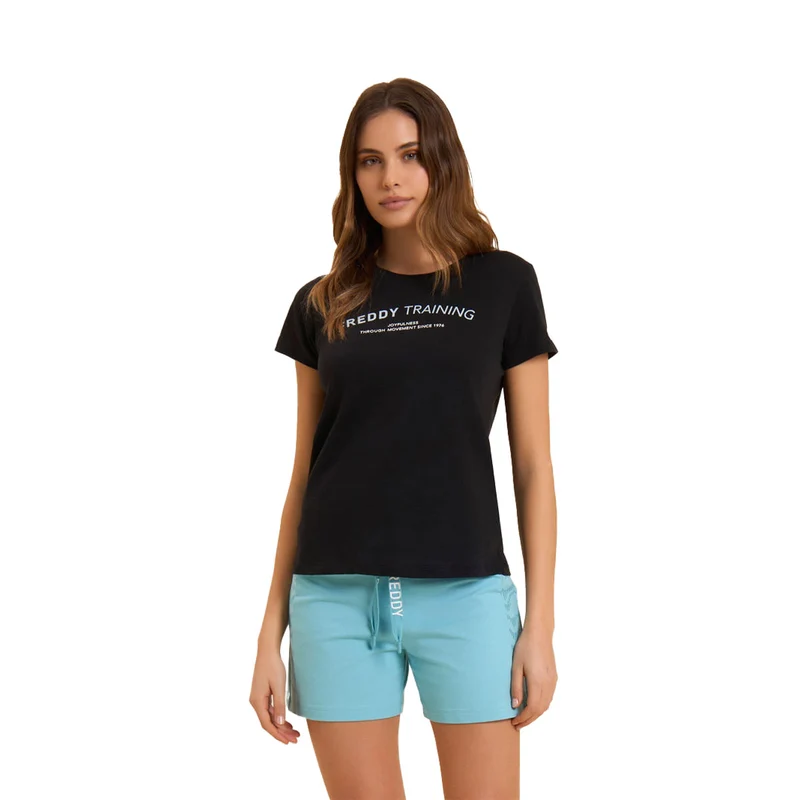 T-Shirt Donna Freddy Training Nero XL