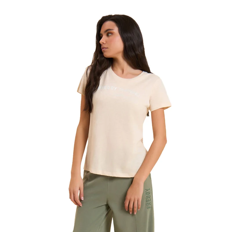 T-Shirt Donna Freddy Training Beige XL