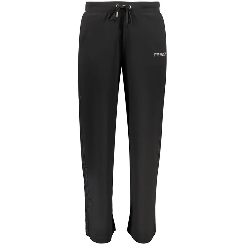 Freddy Black Cotton Women's Trousers XL