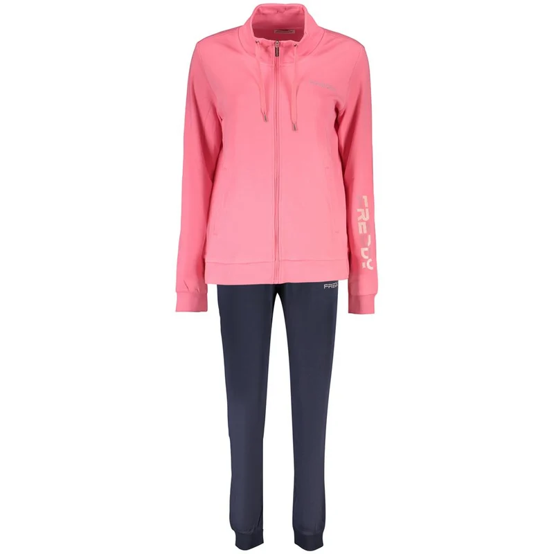 Freddy Pink Cotton Women's Sweatshirt L