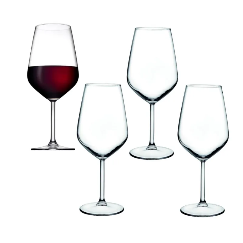 Set X 4 Copas Copon Vaso De Vino Vidrio Pasabahce Allegra