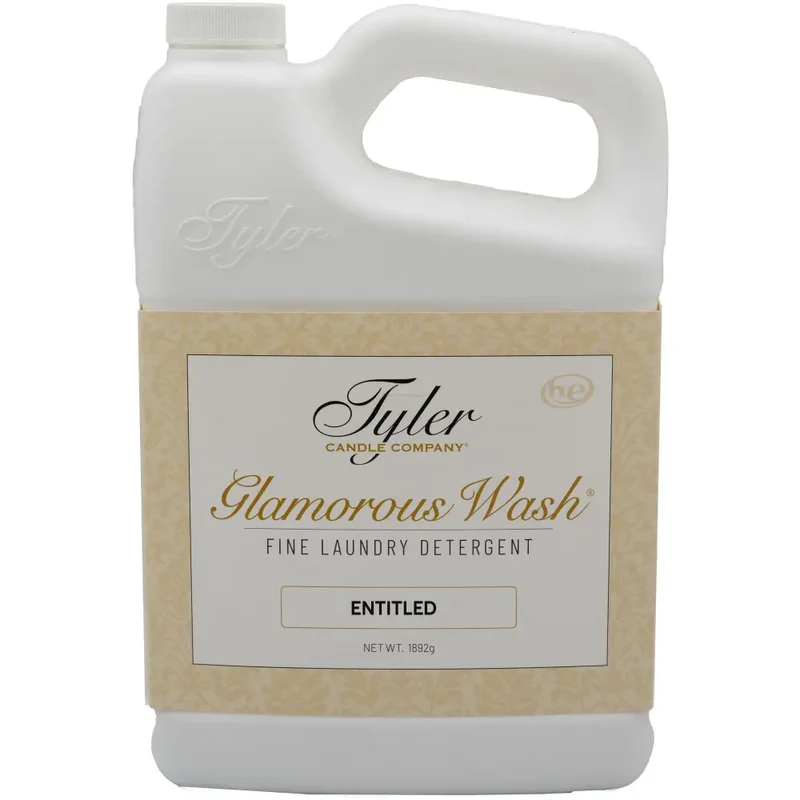 Tyler Candle Company Glamorous Wash - Laundry Detergent ENTITLED / 32 OZ