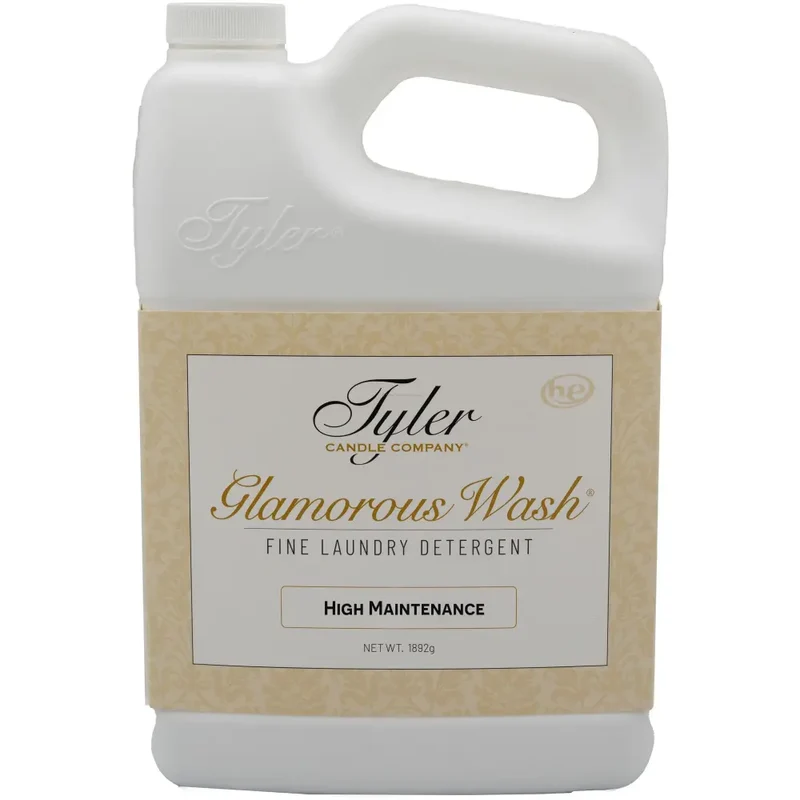 Tyler Candle Company Glamorous Wash - Laundry Detergent HIGH MAINTENANCE / 16 OZ