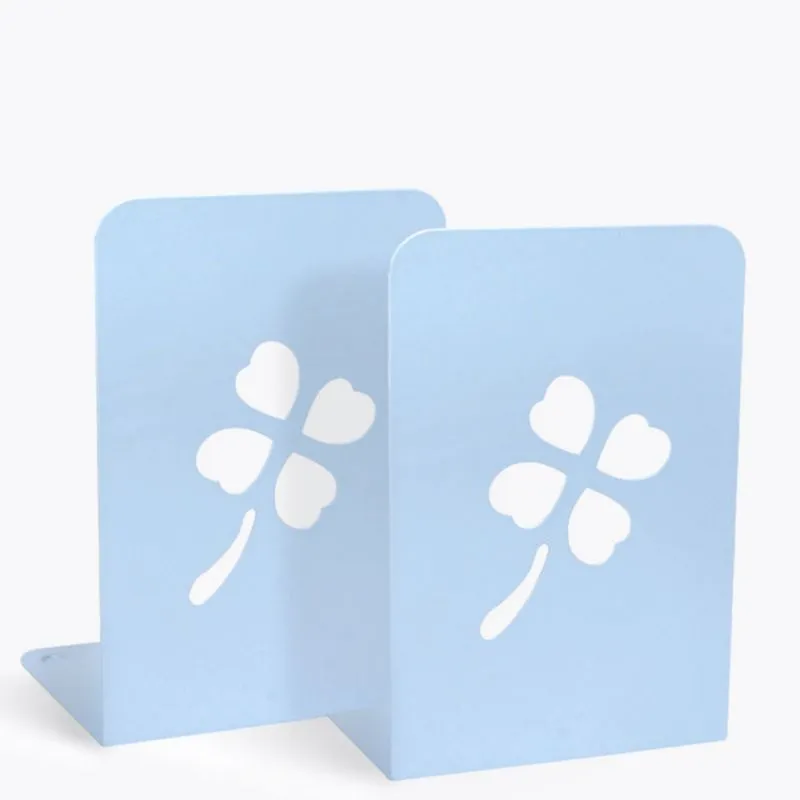2pcs Desktop Thickened Bookends, Creative High School